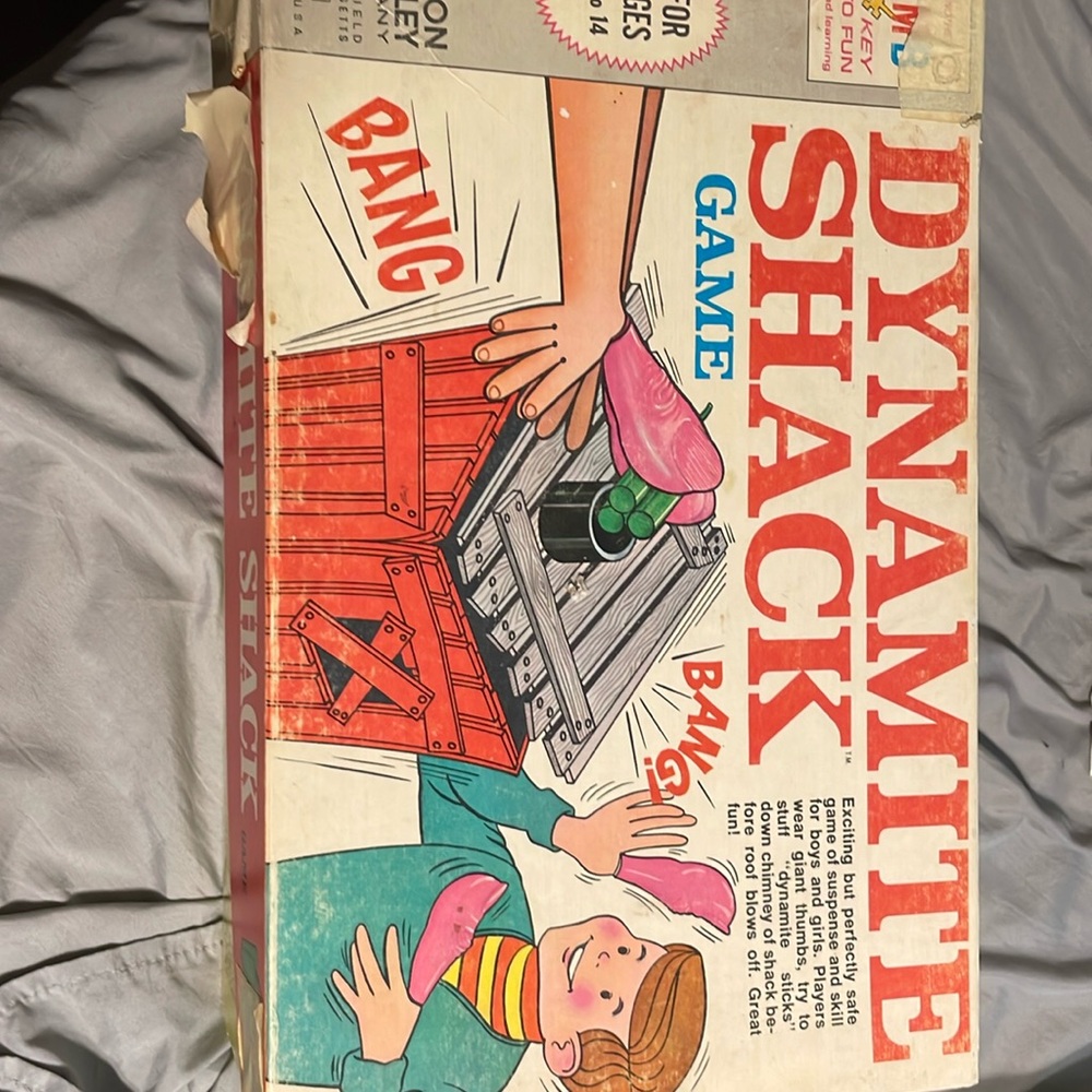 Vintage game Dynamite Shack 1968